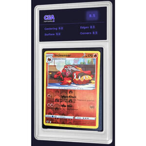 Silver Tempest Reverse Holo Incineroar 032/195 Pokémon TCG CGA 8.5 Digital Grade